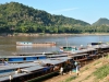 Am Ufer des Mekongs in Luang Prabang Am Ufer des Mekongs in Luang Prabang