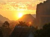 Sonnenuntergang in Vang Vieng Sonnenuntergang in Vang Vieng