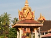 Der Wat Si Saket-Tempel in Vientiane Der Wat Si Saket-Tempel in Vientiane