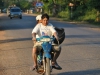 Vang Vieng, beliebtes Fortbewegungsmittel in Loas Vang Vieng, beliebtes Fortbewegungsmittel in Loas