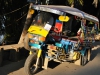 Tuk Tuks - zentrales Fortbewegungsmittel in Laos Tuk Tuks - zentrales Fortbewegungsmittel in Laos