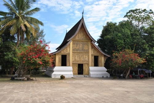 Der Wat Xieng Thong in Luang Prabang Der Wat Xieng Thong in Luang Prabang