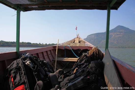 Laos: Unterwegs auf dem Mekong