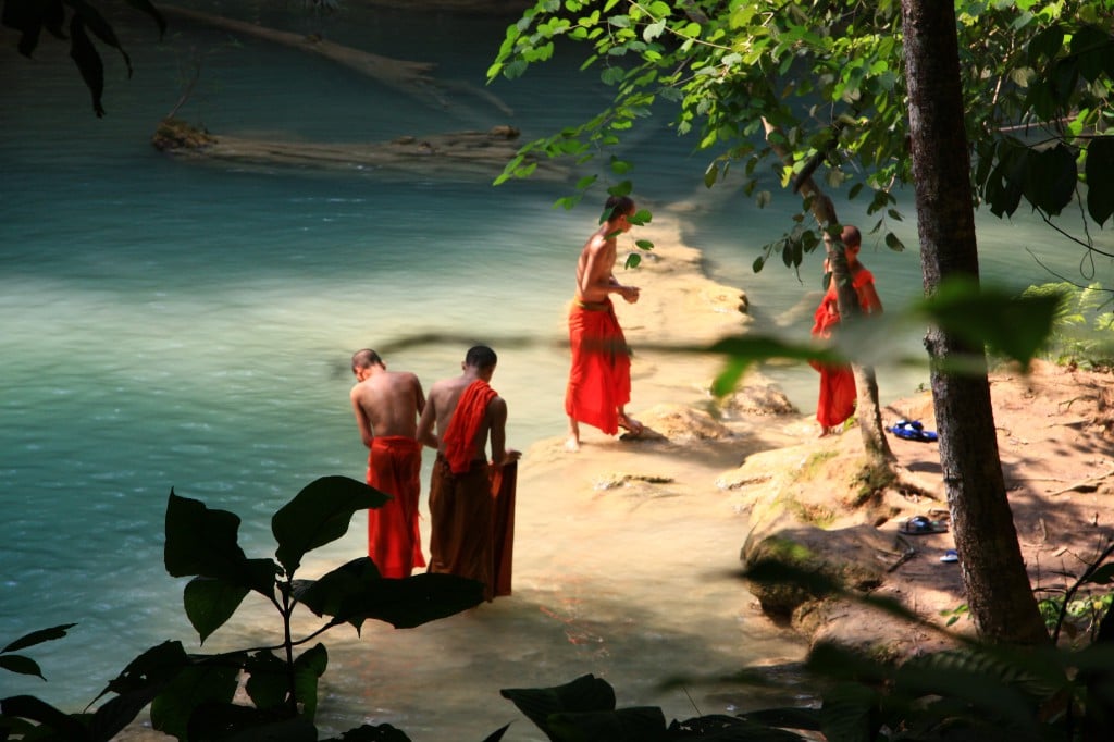 Mönche in Luang Prabang