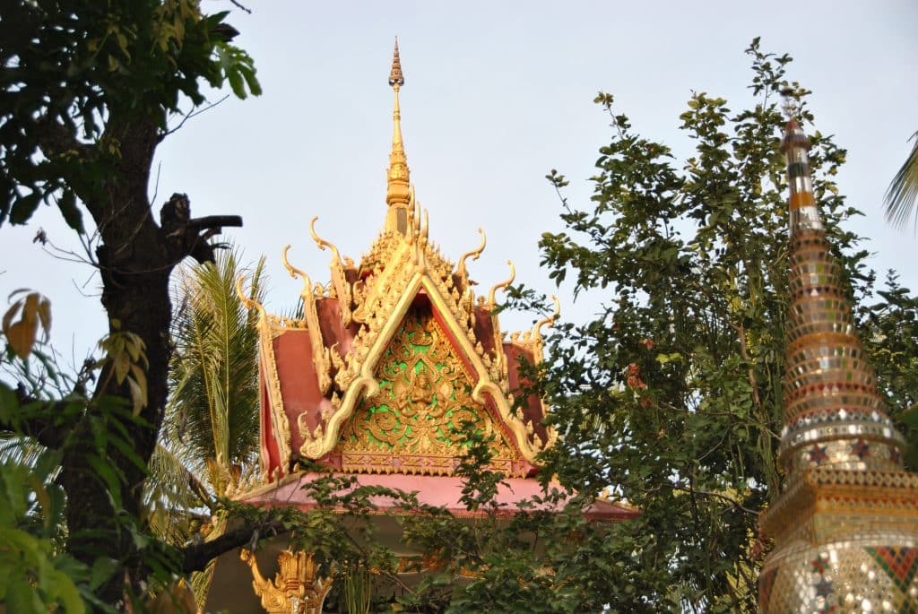 Der Pha That Luang-Tempel in Vientiane